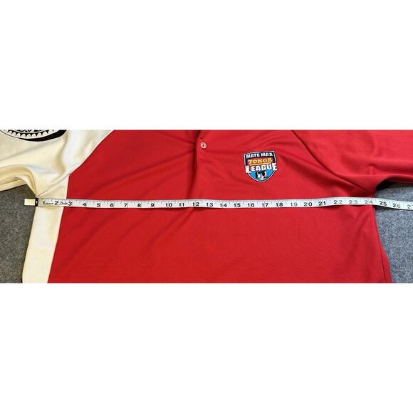Tonga Rugby League Jersey Mate Ma'a Tonga League arm hits - Picture 6 of 11